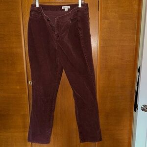 Coldwater Creek Corduroy Pants